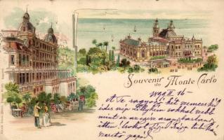 1899 Monte Carlo, litho (EK)