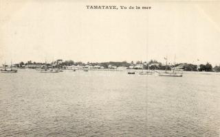 Toamasina, Tamatave; (cut) / port, ships