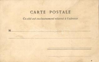 1897 Paris, floral litho