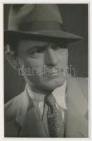 cca 1940 Angelo-Funk Pál(1894-1974): Jávor Pál színész portréja, jelzetlen fotó a szerző hagyatékából, 13x8 cm