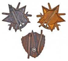 ~1960-1970. "Egység Bajnokság" zománcozott fém jelvény + "Katonai Tízpróba (KTP)"...