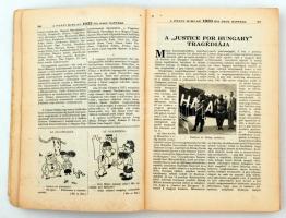 1933 A Pesti Hírlap 1933 évi naptára. 9. kötet. Bp., Légrády Testvérek. Illusztrált kiadói papír köt...