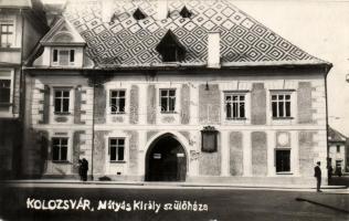 Kolozsvár, Mátyás király szülőháza / birth house of Matthias Corvinus, photo