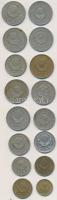 Szovjetunió 1932-1955. 1k-20k (16db) fémpénz T:vegyes
Soviet Union 1932-1955. 1 Kopek - 20 Kopeks (...