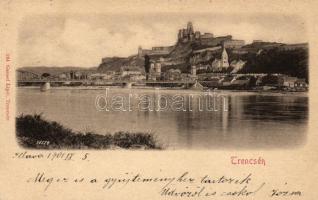Trencsén vár / castle, bridge (EK)