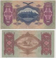 1930. 100P + 1932. 50P + 1936. 10P + 1941. 20P mindegyik hamis "Városi Pártvezető Sopron" ...