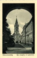 10 db RÉGI fekete-fehér magyar városképes lap; / 10 old black and white Hungarian town-view postcards