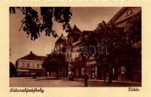 10 db RÉGI fekete-fehér magyar városképes lap; / 10 old black and white Hungarian town-view postcard...