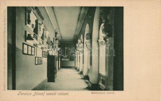 Budapest II. Ferenc József nevelőintézet, műtörténeti szertár