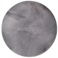 Renner Kálmán (1927-1994) DN "Győr Város Emlékére" ezüstözött Br emlékplakett tokban (80mm...