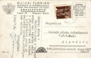 Abaújszántó, Bilicki Flórián szőlészete és Pincegazdasága (EK)