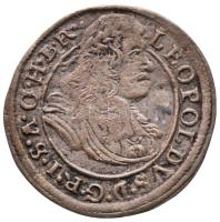 Német Államok / Szilézia / Boroszló 1671SHS 1kr Ag "I. Lipót" (0,79g) T:2- German States / Silesia / Breslau 1671SHS 1 Kreuzer Ag "Leopold I" (0,79g) C:VF Krause KM# 498