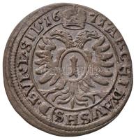 Német Államok / Szilézia / Boroszló 1671SHS 1kr Ag "I. Lipót" (0,79g) T:2-
German States /...