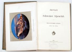 Jahrbuch des Schweizer Alpenclub.1911. 
Bern, 1912. Schweizer Alpenclub. Egészvászon kötésben, szép...