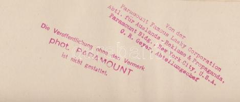 Frank James Cooper(Gary Cooper, 1901-1961) amerikai színész, Paramount Pictures Photo, feliratozva, ...