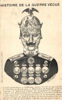 Histoire de la Guerre Vécue, Violation de la Belgique, anti propaganda, Wilhelm II (EK)
