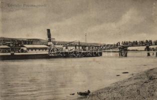 Pócsmegyer, gőzhajó (fa)