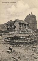 Bucsecs-hegység, Omu csúcs, vendégház / mountain, rest house (ázott / wet damage)