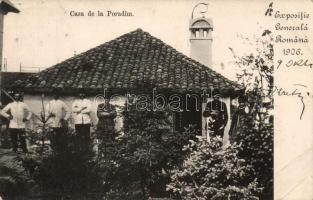 1906 Bucharest, Expositie Generala Romana, Casa de la Poradim / Romanian General Exhibition, Poradim house (EB)