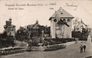 1906 Bucharest, Expositie Generala Romana, Cula, Turnul lui Tepes/ Romanian General Exhibition (EB)