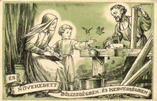 És növekedett bölcsességben és kedvességben... / Nihil Obstat s: Márton L.