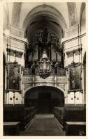 Pápa, Bencés templom belső, orgona