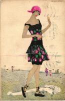 Lady, B.K.W.I. 187-1. Mela Koehler (wet damage)