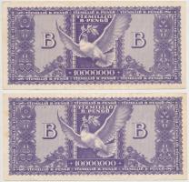 1946. 10.000.000BP (2x) T:II-