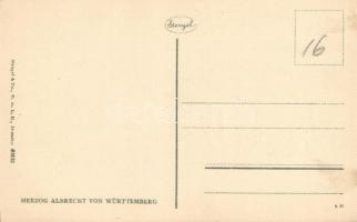 Herzog Albrecht von Württemberg Albert württembergi herceg