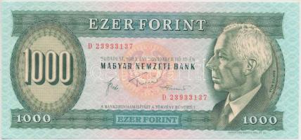 1983. november 10. 1000Ft "D" T:I