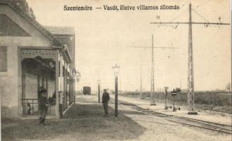 Szentendre - 3 db régi képeslap / 3 old postcards