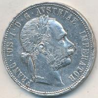 Ausztria 1879. 1Fl Ag "Ferenc József" T:2- ph.
Austria 1879. 1 Florin Ag "Franz Josep...
