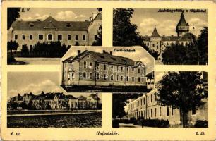 Hajmáskér, Tiszti lakások, Andrássy sétány a főépülettel