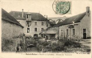 Saint-Satur, Moulin a Cylindres, Minoteries Toussaint / mill (EK)