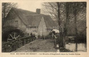 Berry, Moulin dAngibault, Vallee Noire / mill