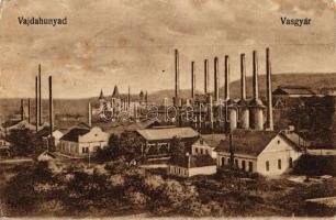 Vajdahunyad, vasgyár / iron factory (fa)
