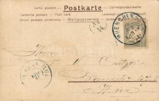 Őszi reggel. Lith. Anst. von Hubert Köhler, München s: Paul Hey Herbstmorgen. Lith. Anst. von Hubert...
