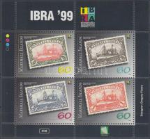 1999 Nemzetközi bélyegkiállítás, IBRA blokk Mi 27
