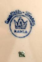 Kahla süteményes tányér (5 db), matricás, jelzett, kopott, d:18,5 cm