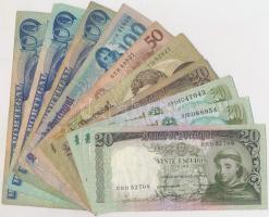 Portugália 1964-1984. 20Esc-100Esc (10x) T:vegyes Portugal 1964-1984. 20 Escudos - 100 Escudos (10x) C:mixed