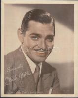 Hollywood-i sztárok fotónyomatai(Mickey Rooney, Clark Gable, Robert Montgomery), 3 db, kis szakadáss...