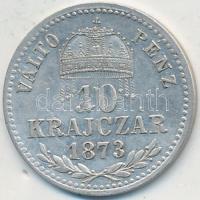 1873KB 10kr Ag "I-K-A-CS,VP" T:2  Adamo M10.1