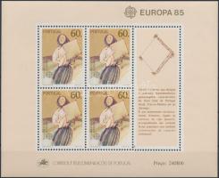 Europa CEPT, zene blokk, Europa CEPT, Music block