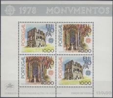 Europa CEPT, Monuments block Europa CEPT, műemlékek blokk