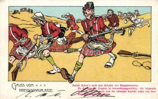 Bericht Robert's nach dem Gefechte von Merkartsfontein; military, humour