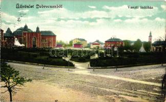 Debrecen, Vasúti indóház