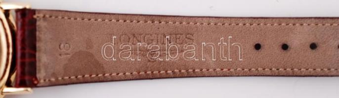 Longines Admiral 5* automatic arany (14K) karóra, jelzett, működik, új bőr szíjjal, szép állapotban,...