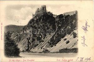 Óvár, Vág völgye, vár / castle (cut)