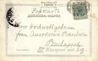 Mödling, Villa, gentleman on horseback, photo