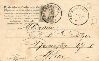 Steinadler; Humoristische Kraxler-Typen von R. Mahn 4162 / German Alpine characters s: R. Mahn